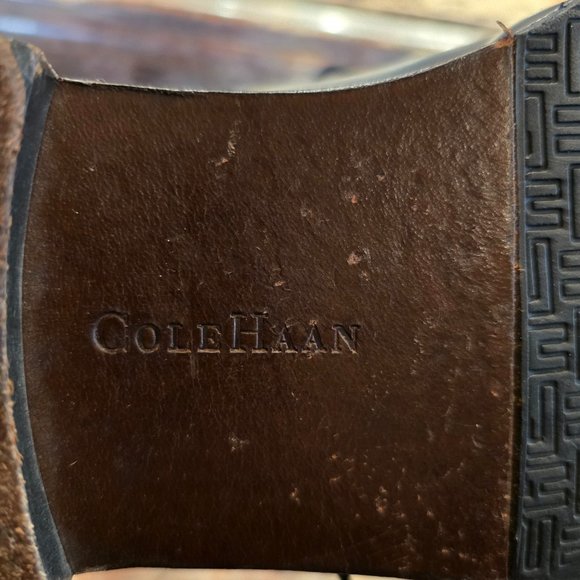 Cole Haan Classic Black Leather  Oxfords. - Picture 10 of 12